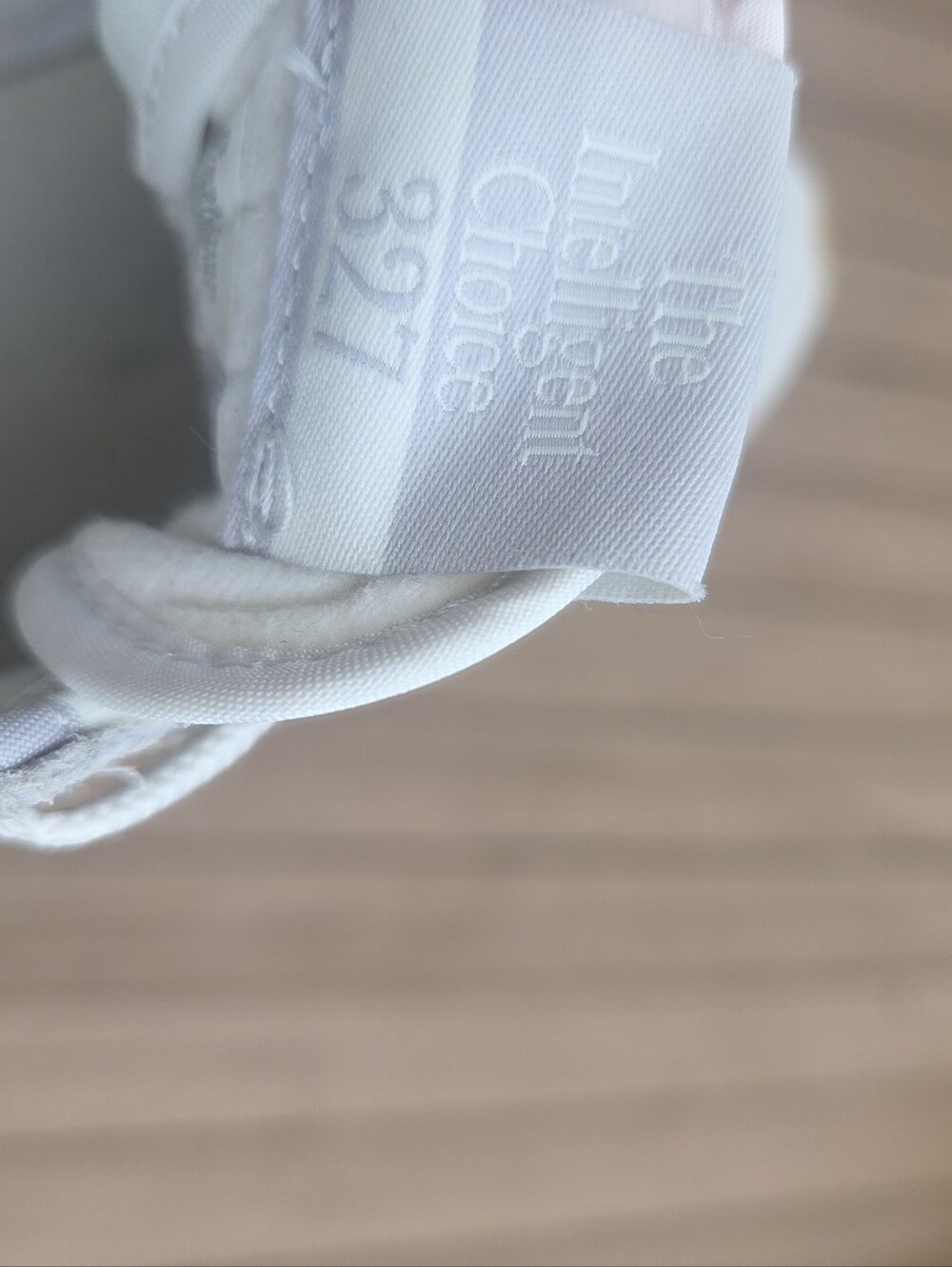New Balance Gray and White Athletic Sneakers - Picture 6 of 7